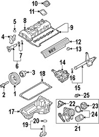 Foto de Sello Solenoide Tiempo Variable Original para BMW Marca BMW Nmero de Parte 11367548459