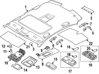 Foto de Barra Interior para agarrarse Original para BMW Marca BMW N�mero de Parte 51168052690