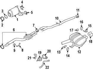 Foto de Empacadura del Turbo Original para BMW 535d BMW 535d xDrive BMW 740Ld xDrive BMW X5 Marca BMW Nmero de Parte 18307803853