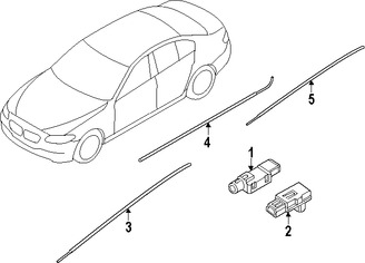 Foto de Luz de cortes�a Original para BMW Marca BMW N�mero de Parte 63319240798