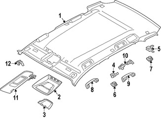 Foto de Barra Interior para agarrarse Original para BMW Marca BMW N�mero de Parte 51167464442