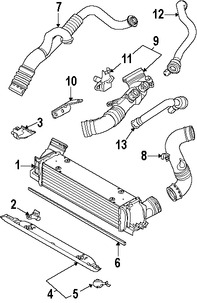 Foto de Sensor de Amplificacin de Turbo Original para BMW Marca BMW Nmero de Parte 13627585493