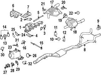 Foto de Empacadura del Turbo Original para BMW 335d BMW X5 Marca BMW Nmero de Parte 11657802593