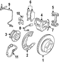Foto de Sensor de Velocidad Freno ABS Original para BMW Marca BMW Nmero de Parte 34526870075