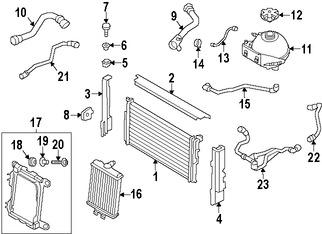 Foto de Manguera de Refrigerante Original para BMW Marca BMW Nmero de Parte 17127596839