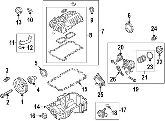 Foto de Sello Arandela Cubierta de V�lvula Original para BMW Marca BMW N�mero de Parte 11127507217