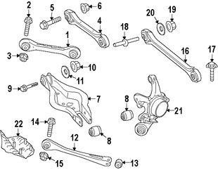 Foto de Brazo de Control de suspensin Original para BMW Marca BMW Nmero de Parte 33326792541