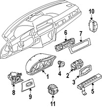 Foto de Panel de Instrumentos Original para BMW Marca BMW N�mero de Parte 62109316151