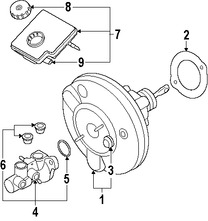 Foto de Cilindro Maestro de Freno Original para Mini Cooper Cooper Mini Cooper Cooper Countryman Mini Cooper Cooper Paceman Marca BMW Nmero de Parte 34336786585