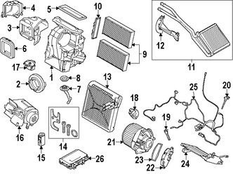 Foto de Mando de la Compuerta Mezcladora Original para Mini Cooper Cooper Mini Cooper  Mini Cooper Cooper Countryman   BMW i3 BMW Marca BMW Nmero de Parte 64119297733