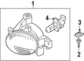 Foto de Perno de cubierta de parachoques Original para BMW Marca BMW N�mero de Parte 07119905184