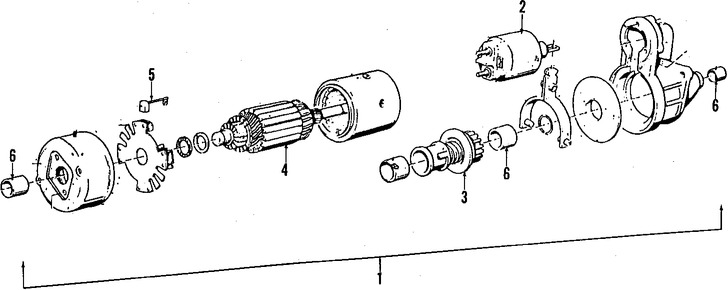 Foto de Solenoide de Encendido Original para BMW 524td 1986 Marca BMW N�mero de Parte 12411289494