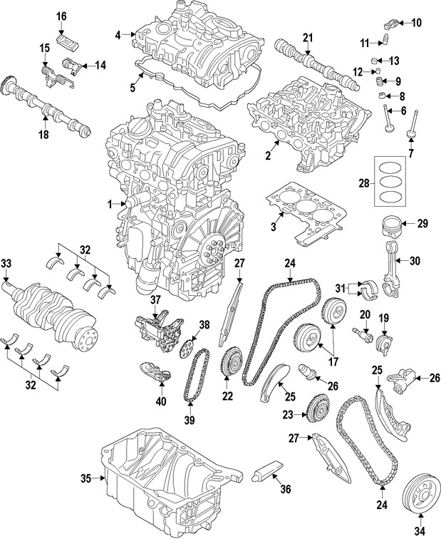 Foto de Engranaje del �rbol de levas Original para BMW  BMW 740i BMW 340i Mini Cooper Cooper Countryman Mini Cooper Cooper Marca BMW N�mero de Parte 11368617693