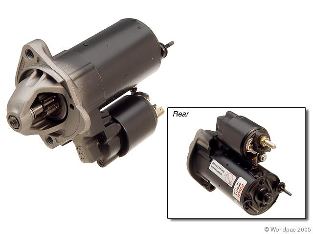 Foto de Motor de arranque para Audi A4 Quattro 1997 1998 Audi A4 1997 1998 Volkswagen Passat 1998 1999 Marca Bosch Remanufacturado N�mero de Parte W0133-1601873