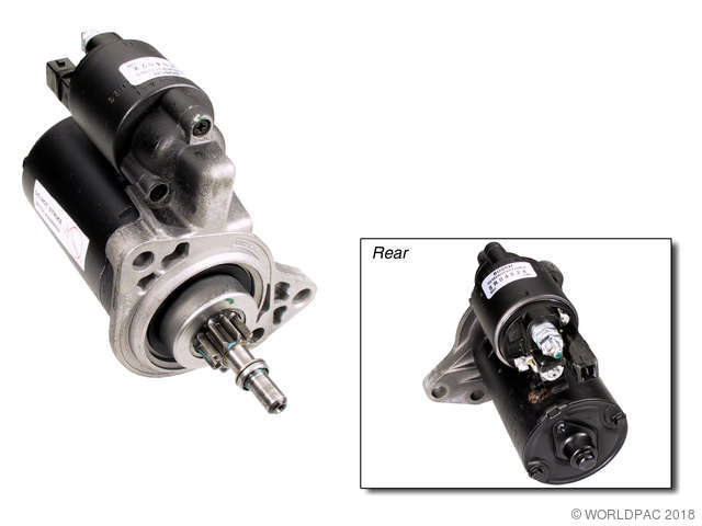 Foto de Motor de arranque para Volkswagen Golf Volkswagen Jetta Volkswagen Cabrio Volkswagen Passat Marca Bosch Remanufacturado N�mero de Parte W0133-1603513