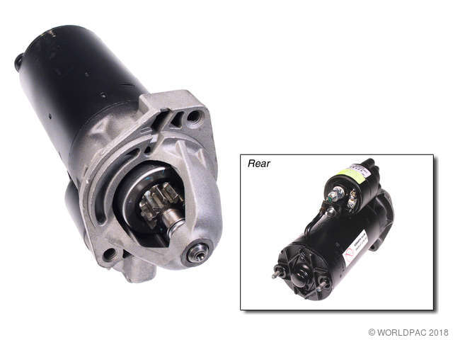 Foto de Motor de arranque para BMW 325 BMW 325e BMW 325es BMW 528e Marca Bosch Remanufacturado N�mero de Parte W0133-1604618