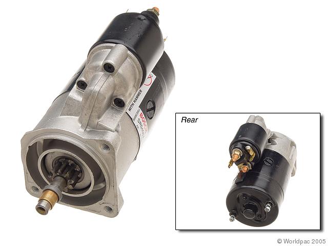 Foto de Motor de arranque para Audi 4000 Audi 80 Audi 90 Volkswagen Fox Volkswagen Quantum Marca Bosch Remanufacturado N�mero de Parte W0133-1606028
