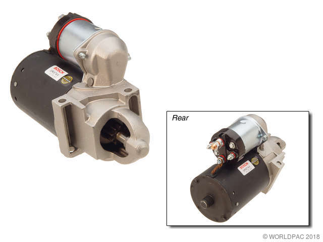 Foto de Motor de arranque para Chevrolet, GMC, Jeep, Pontiac, Isuzu Marca Bosch Remanufacturado N�mero de Parte W0133-1613076