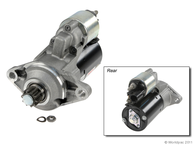 Foto de Motor de arranque para Audi y Volkswagen Marca Bosch Remanufacturado N�mero de Parte W0133-1831513