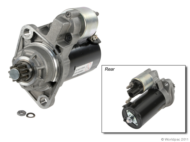 Foto de Motor de arranque para Volkswagen Passat Volkswagen CC Volkswagen Passat CC Audi TT Quattro Marca Bosch Remanufacturado N�mero de Parte W0133-1848703