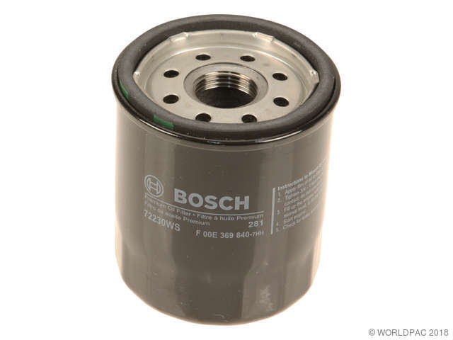 Foto de Filtro de aceite del Motor para Mazda Ford Mercury Smart Saab Subaru Infiniti Nissan Honda Kia... Marca Bosch N�mero de Parte W0133-2078289