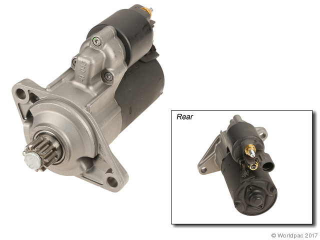 Foto de Motor de arranque para Volkswagen y Audi Marca Bosch Remanufacturado N�mero de Parte W0133-2193353