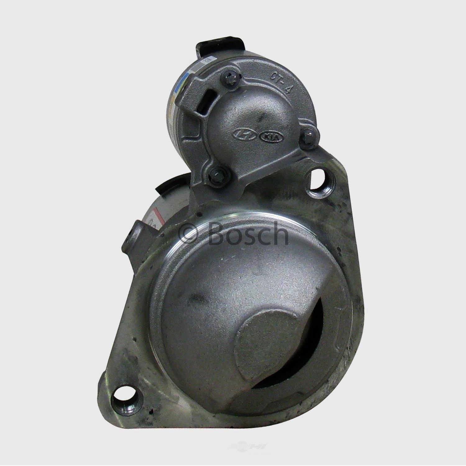 Foto de Motor de arranque para Hyundai Sonata Hyundai Santa Fe Hyundai Azera Hyundai Entourage Hyundai Veracruz Kia Sedona Kia Sorento Kia Amanti Marca BOSCH Nmero de Parte SR4147X Remanufacturado