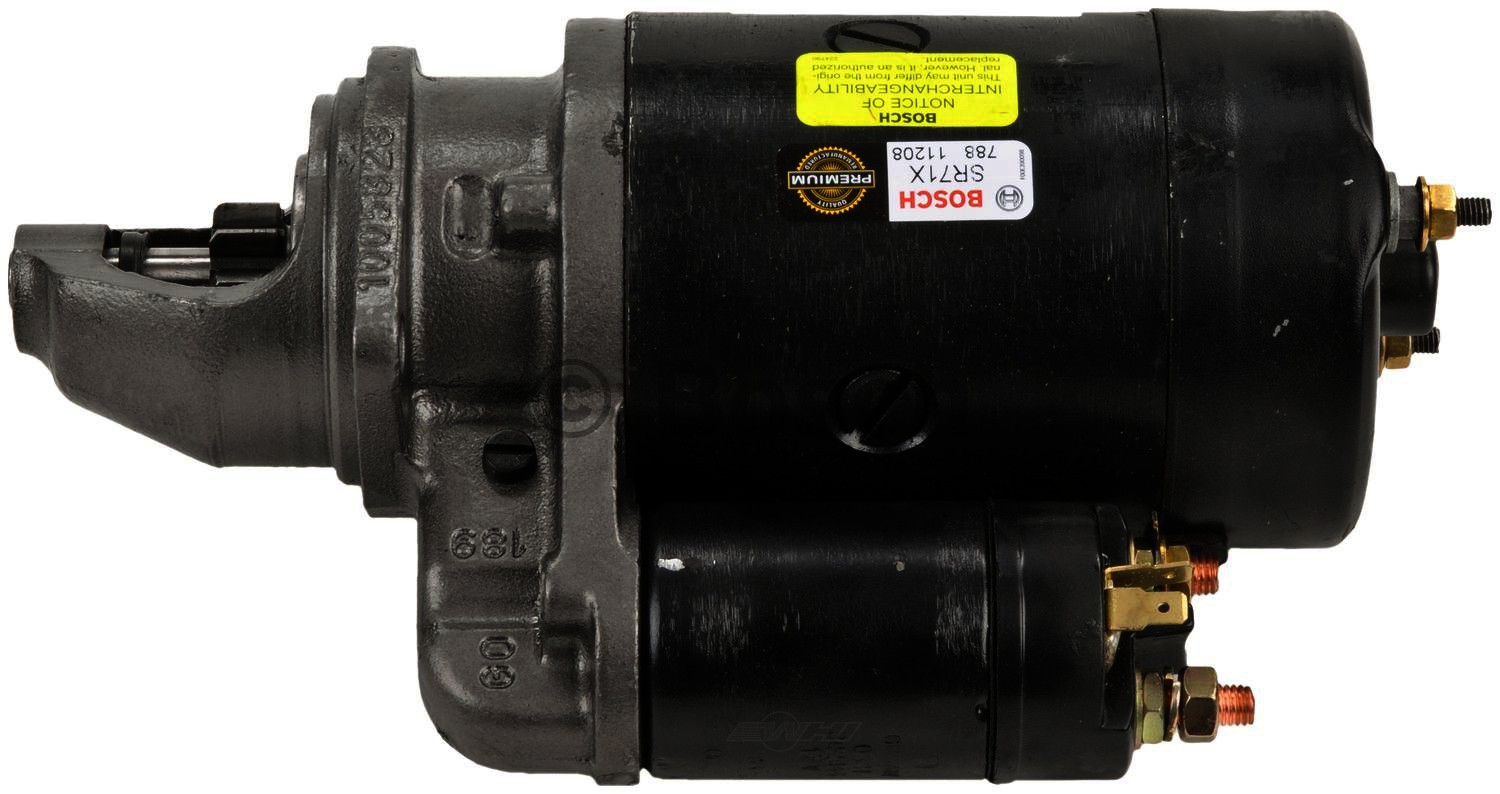 Foto de Motor de arranque para BMW Marca BOSCH Remanufacturado N�mero de Parte SR71X