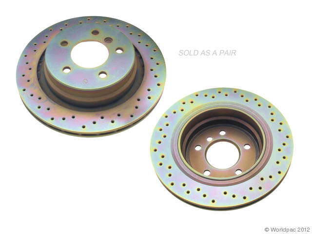 Foto de Conjunto de Rotor del Disco de Freno para BMW M3 BMW Z3 Marca Brembo N�mero de Parte W0133-1600078