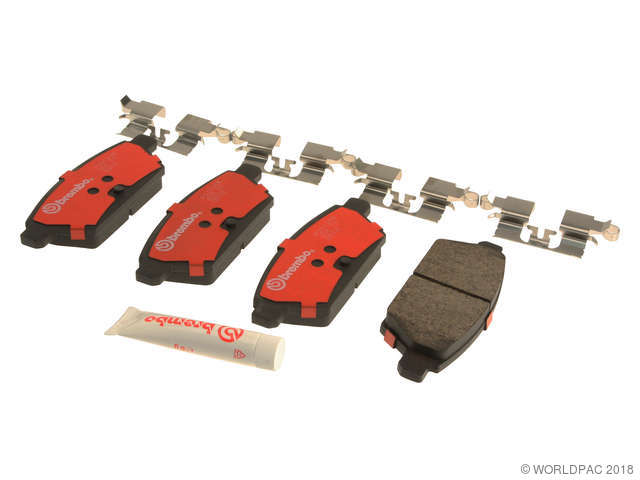 Foto de Pastilla de Freno de Disco para Mazda 6 Mercury Milan Ford Fusion Lincoln Zephyr Lincoln MKZ Marca Brembo Nmero de Parte W0133-1952230