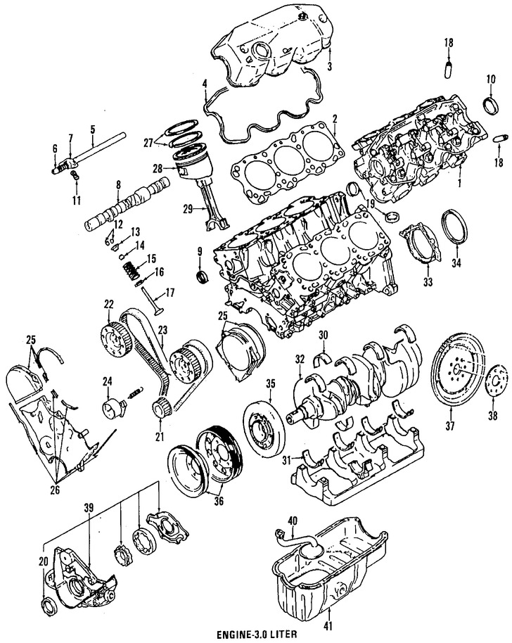 Foto de Sello del rbol de levas Original para Chrysler Dodge Mitsubishi Plymouth Marca CHRYSLER Nmero de Parte MD180183