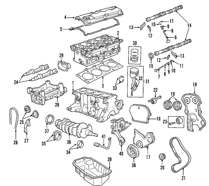 Foto de Culata del motor Original para Dodge Stratus Dodge Caravan Chrysler Sebring Chrysler PT Cruiser Chrysler Marca CHRYSLER Remanufacturado Nmero de Parte RL667088AB