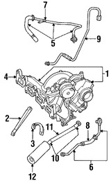 Foto de Empacadura de M�ltiple de Escape Original para Dodge Neon Chrysler PT Cruiser Marca CHRYSLER N�mero de Parte 4884447AA