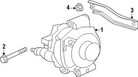 Foto de Alternador Original para Dodge Charger Dodge Durango Dodge Challenger   Jeep Grand Cherokee Chrysler 300 Marca CHRYSLER N�mero de Parte 4801833AB