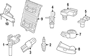 Foto de Condensador Original para Chrysler  Jeep Dodge Fiat Marca CHRYSLER N�mero de Parte 68080837AB