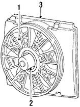 Foto de Motor del ventilador de enfriado Original para Chrysler Dodge Plymouth Marca CHRYSLER Nmero de Parte 4546538
