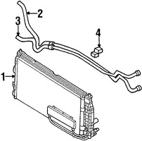 Foto de Enfriador de Aceite de Transmision Original para Chrysler Concorde Chrysler 300M Chrysler LHS Dodge Intrepid Marca CHRYSLER Nmero de Parte 5010360AC