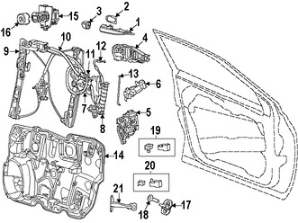 Foto de Freno de puerta Original para Dodge Dart 2013 2014 2015 2016 Marca CHRYSLER N�mero de Parte 68082442AG