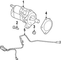 Foto de Arn�s de Cables del Motor Original para Dodge Avenger 2009 2010 Chrysler Sebring 2009 2010 Marca CHRYSLER N�mero de Parte 5148906AA