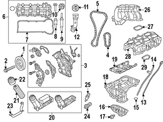 Foto de Empacadura del Mltiple de Admisin Original para Dodge  Jeep Chrysler Marca CHRYSLER Nmero de Parte 5184562AC