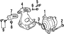 Foto de Tornillo del Alternador Original para Dodge Stratus Plymouth Breeze Chrysler Cirrus Marca CHRYSLER Nmero de Parte 6504064