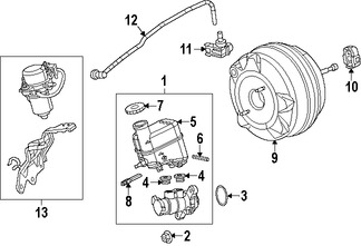 Foto de Bomba de Vac�o Original para Chrysler 200 Jeep Cherokee Jeep  Fiat Marca CHRYSLER N�mero de Parte 5048401AA