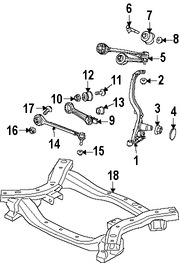 Foto de R�tula de direcci�n Original para Dodge Magnum Dodge Charger Dodge Challenger Chrysler 300 Marca CHRYSLER N�mero de Parte 5290539AB