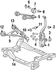 Foto de Soporte / Compacto del motor Original para Chrysler 300 Dodge Magnum Dodge Charger Marca CHRYSLER N�mero de Parte 4895030AF