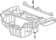 Foto de Bandeja de Piso Original para Dodge Viper Marca CHRYSLER N�mero de Parte 4865472AJ