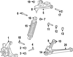 Foto de Brazo de Control de suspensi�n Original para Viper Dodge Viper Marca CHRYSLER N�mero de Parte 5290277AE