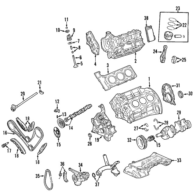 Foto de Biela Original para Jeep Grand Cherokee 2008 2007 Marca CHRYSLER N�mero de Parte 68013979AA