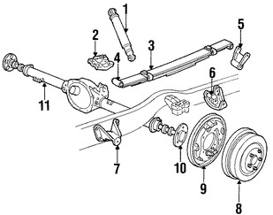 Foto de Eje Propulsor Original para Dodge Marca CHRYSLER N�mero de Parte 4137429