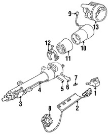 Foto de Dimmer Original para Dodge Chrysler Plymouth Marca CHRYSLER Nmero de Parte 4373418