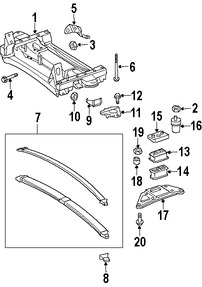Foto de Tornillo de Caliper de Freno Original para Dodge Sprinter 2500 Dodge Sprinter 3500 Dodge Avenger Dodge Nitro Chrysler Sebring Marca CHRYSLER Nmero de Parte 6104233AA